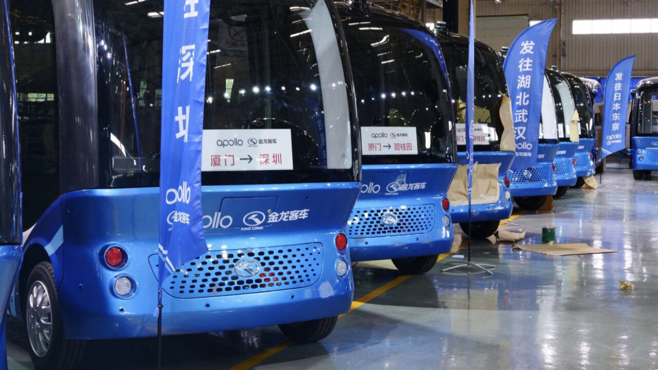 Baidu’s self-driving buses will hit Japan’s streets next year