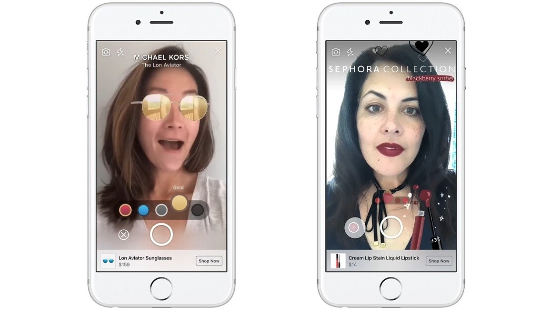 Facebook will let you use AR to ‘try on’ items in ads