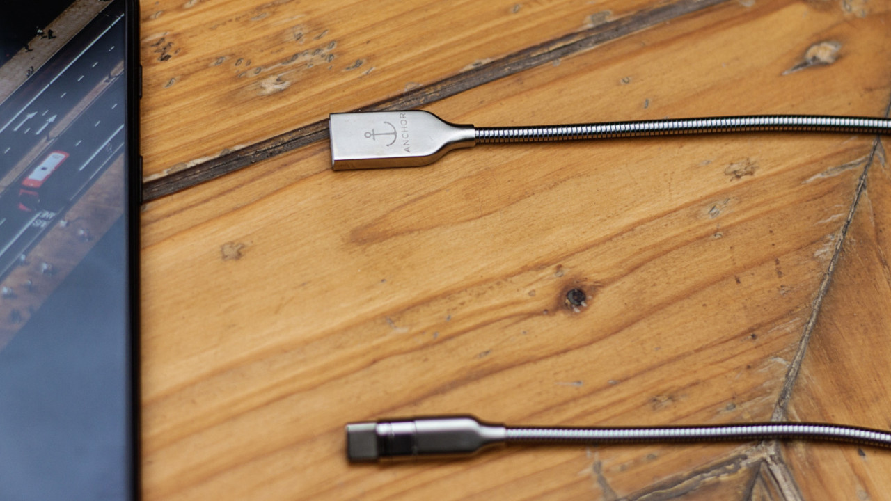 Anchor’s cross-device steel charging cable is virtually indestructible – but I hate using it