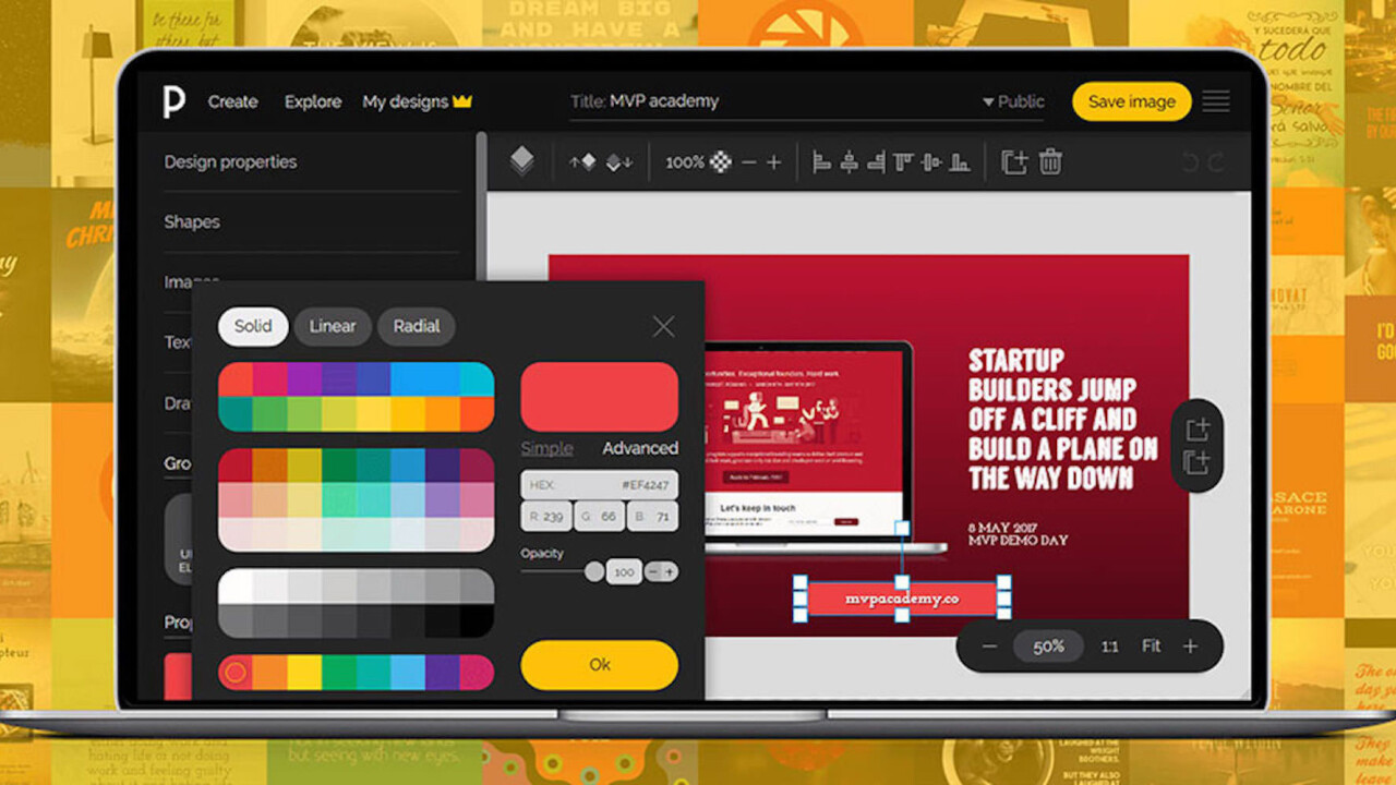 Need a design? You WON’T need a graphic designer with PixTeller Pro