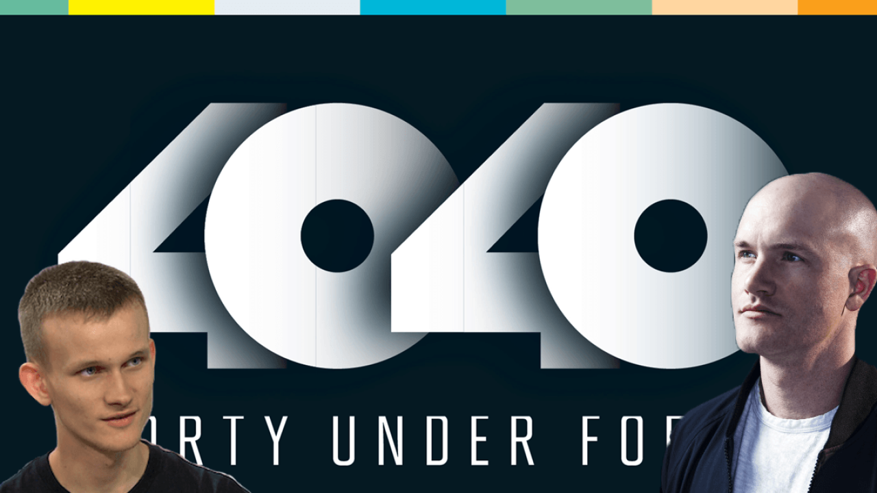 Cryptocurrency bigwigs invade the Fortune ’40 Under 40′ list