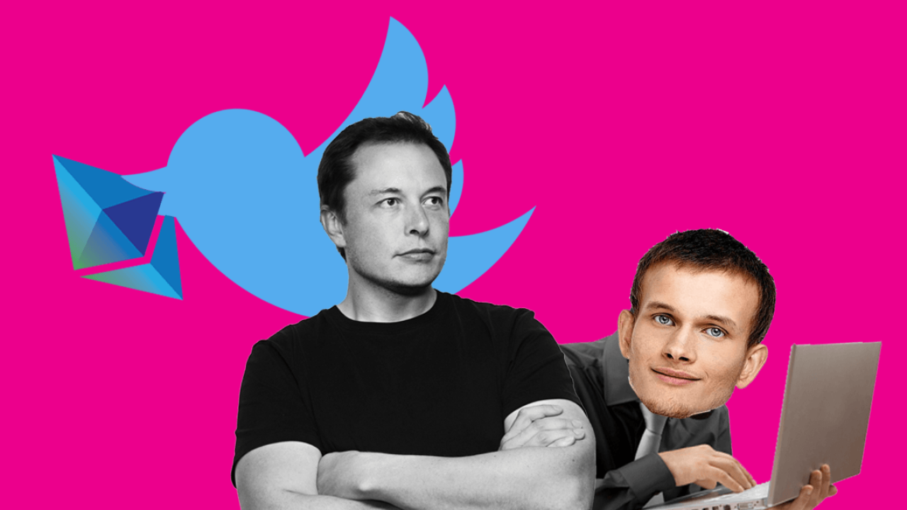 Retired Dogecoin CEO Elon Musk trolls Ethereum and its co-founder Vitalik Buterin