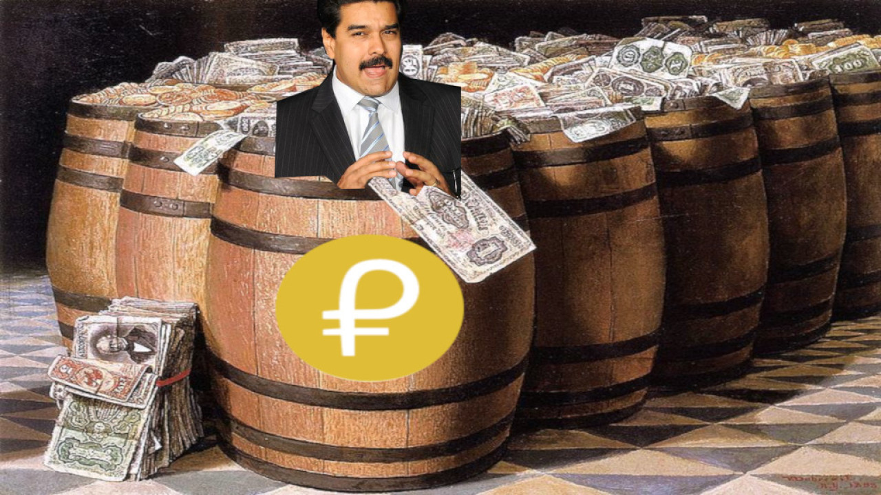 Maduro’s Petro cryptocurrency will be an official currency in Venezuela – like the Bolivar