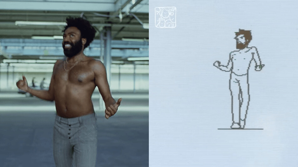 Digital Artist painstakingly recreates Childish Gambino’s ‘This is America’ on an ancient Macintosh SE