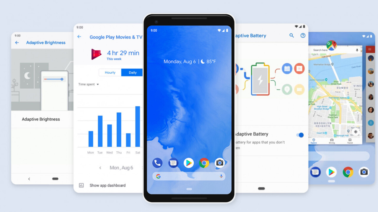 Google officially names Android 9 ‘Pie’, rolling out to Pixels today and other devices this fall