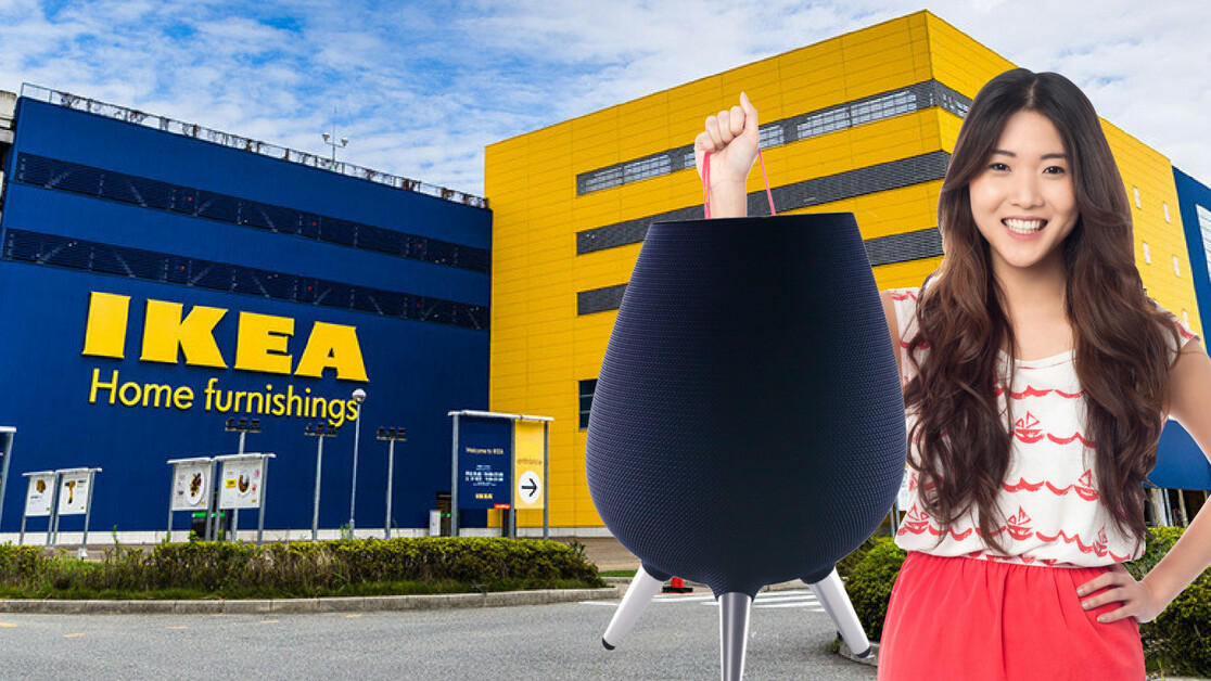 Which inexpensive IKEA stool does the Galaxy Home look like?