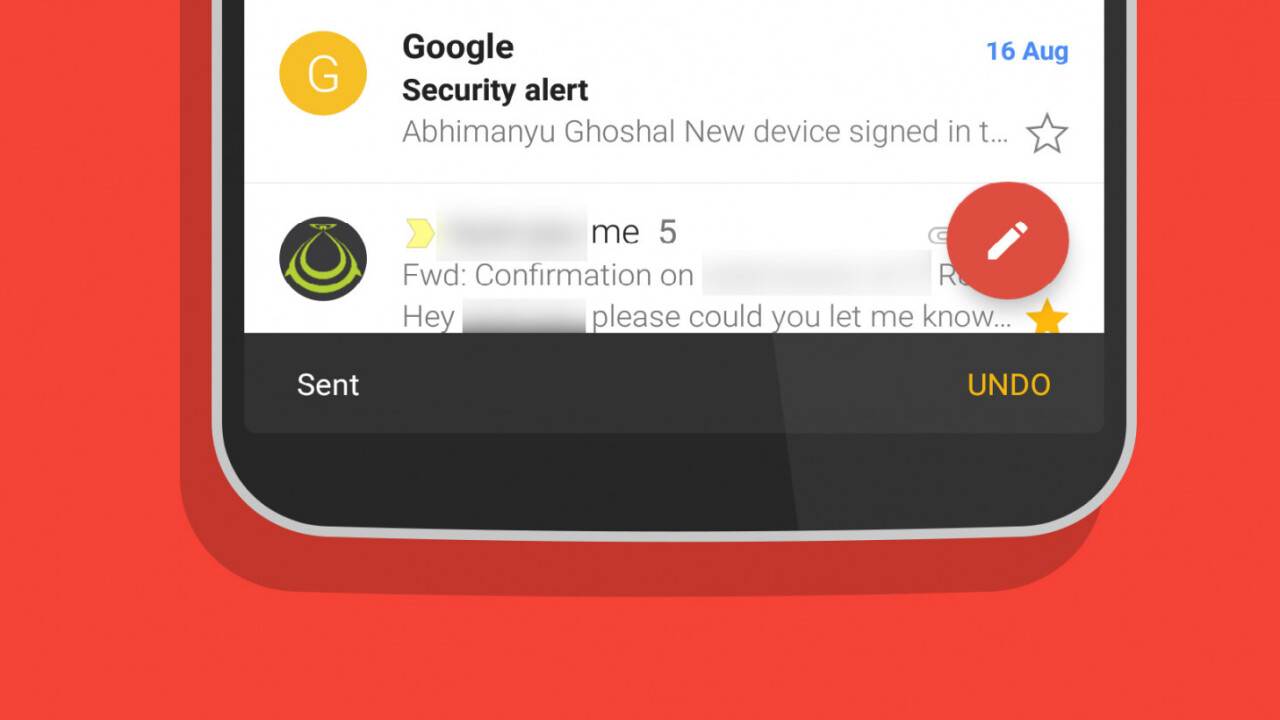 Gmail now lets you Undo sent messages on Android – but you only get 10 seconds