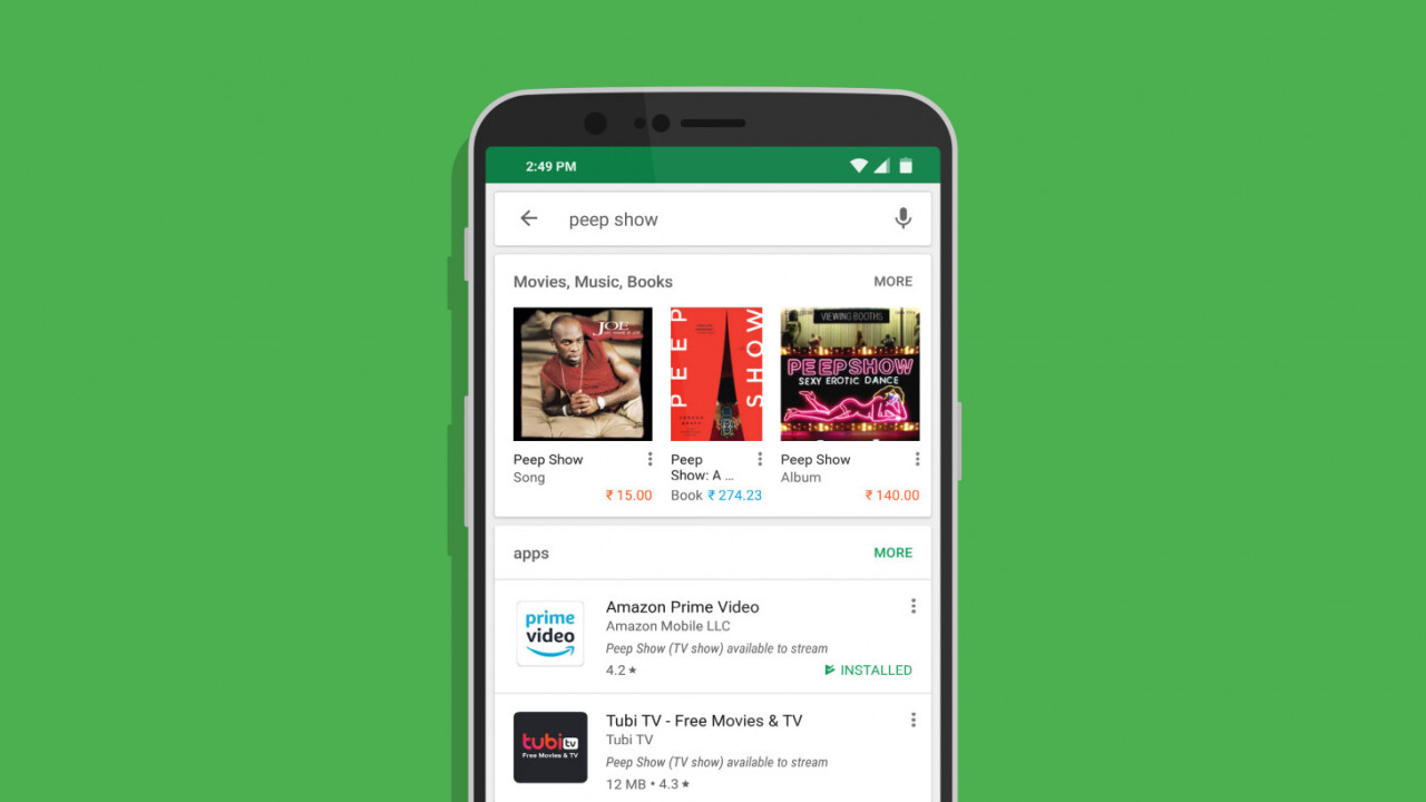 Find the right streaming app for whatever you want to watch with Google Play