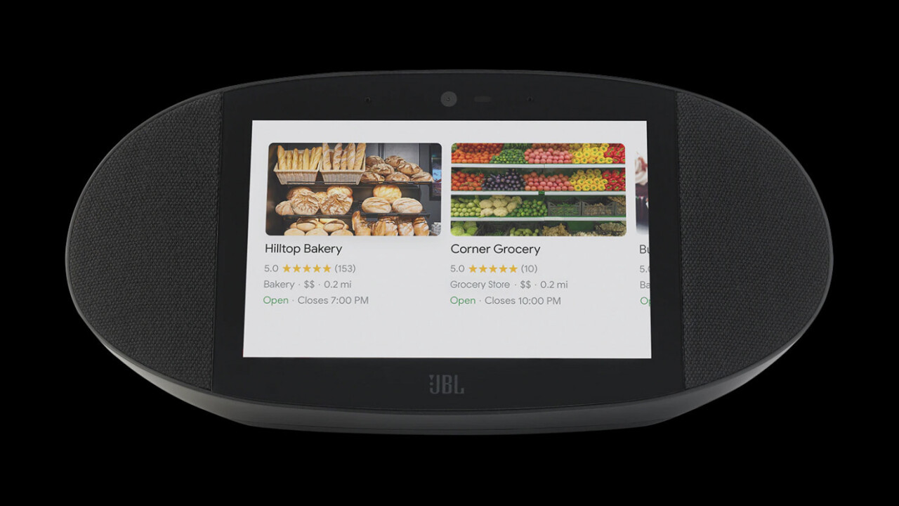 JBL launches its $250 Google Assistant-powered Smart Display to take on Lenovo