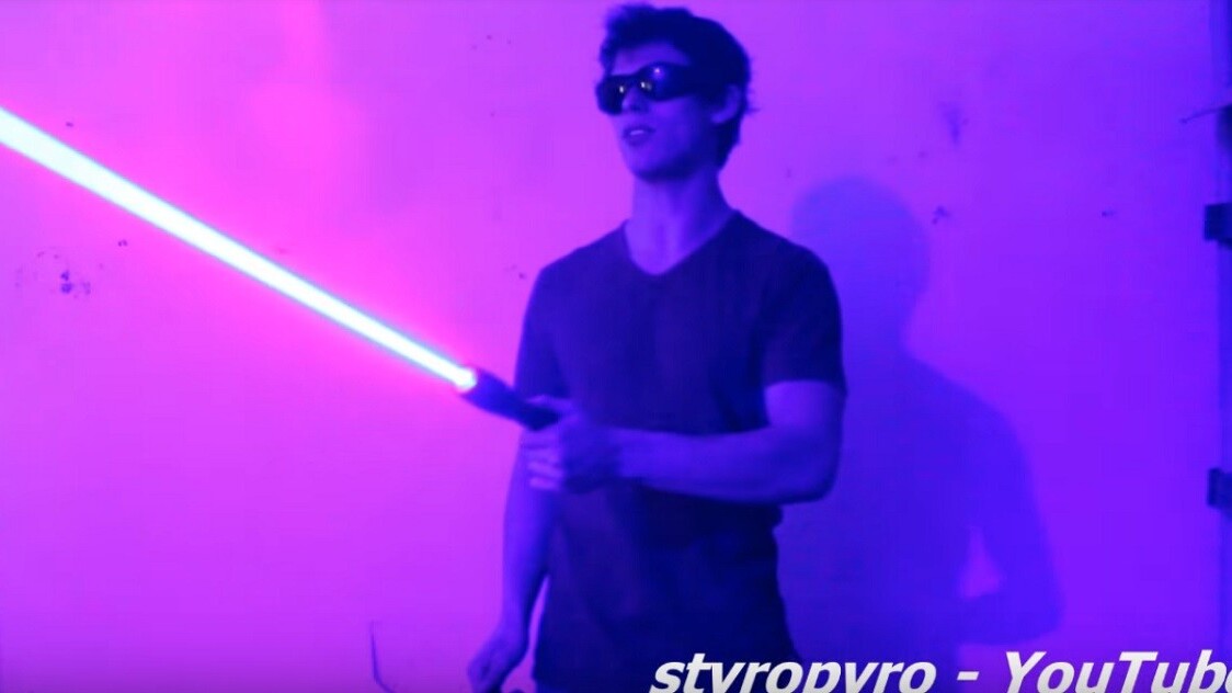 These DIY lasers scare the crap out of YouTube