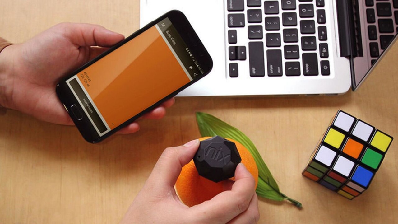 Never guess about the right color again — the Nix Mini Color Sensor is $30 off
