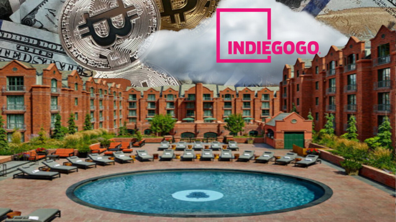 Indiegogo launches its first token sale, but it’s for millionaires