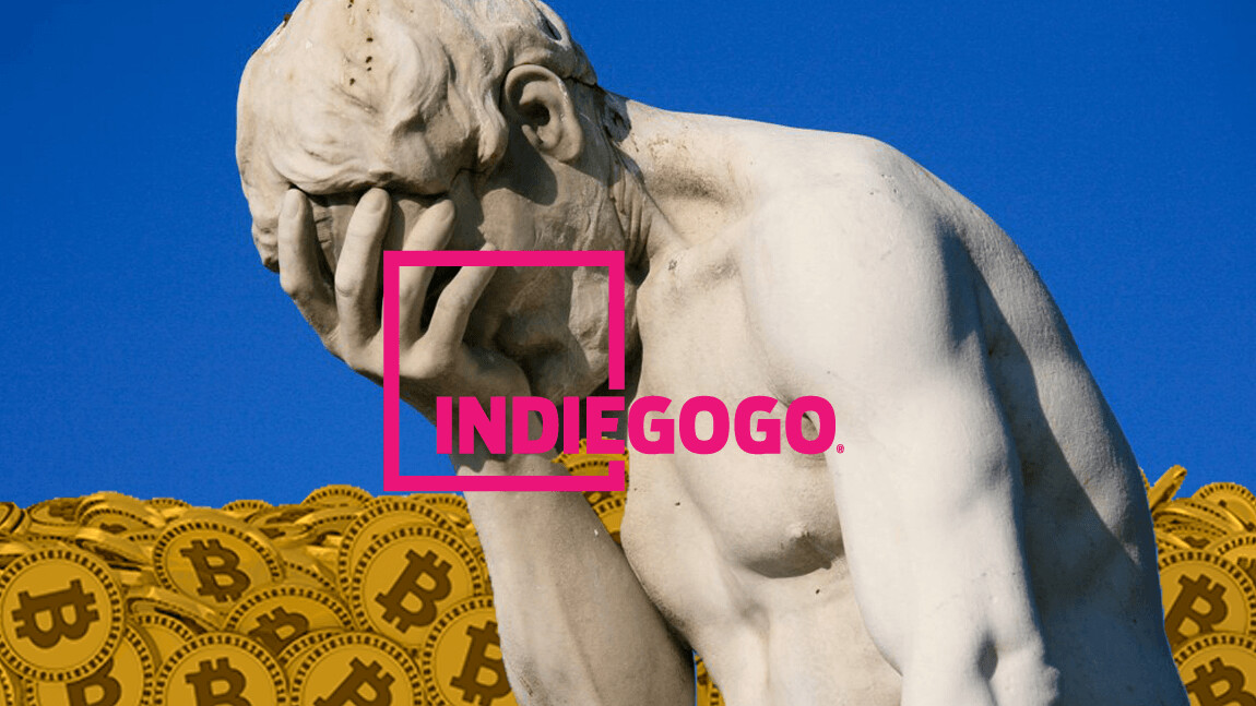 Indiegogo quietly canceled its first ICO after raising $5.2 million