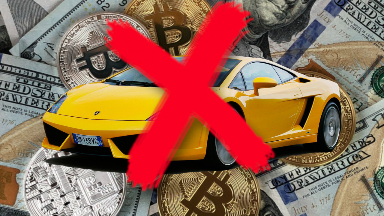 ‘Not a Lambo’ is a meme for broke Bitcoiners