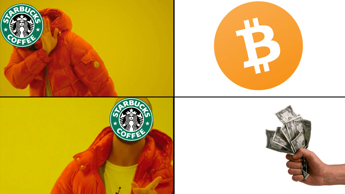 You won’t be able to spend your cryptocurrency in Starbucks anytime soon