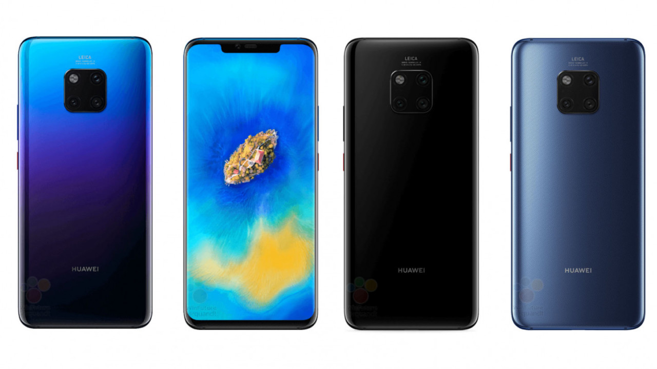 Here’s our best look at at Huawei’s Mate 20 Pro yet