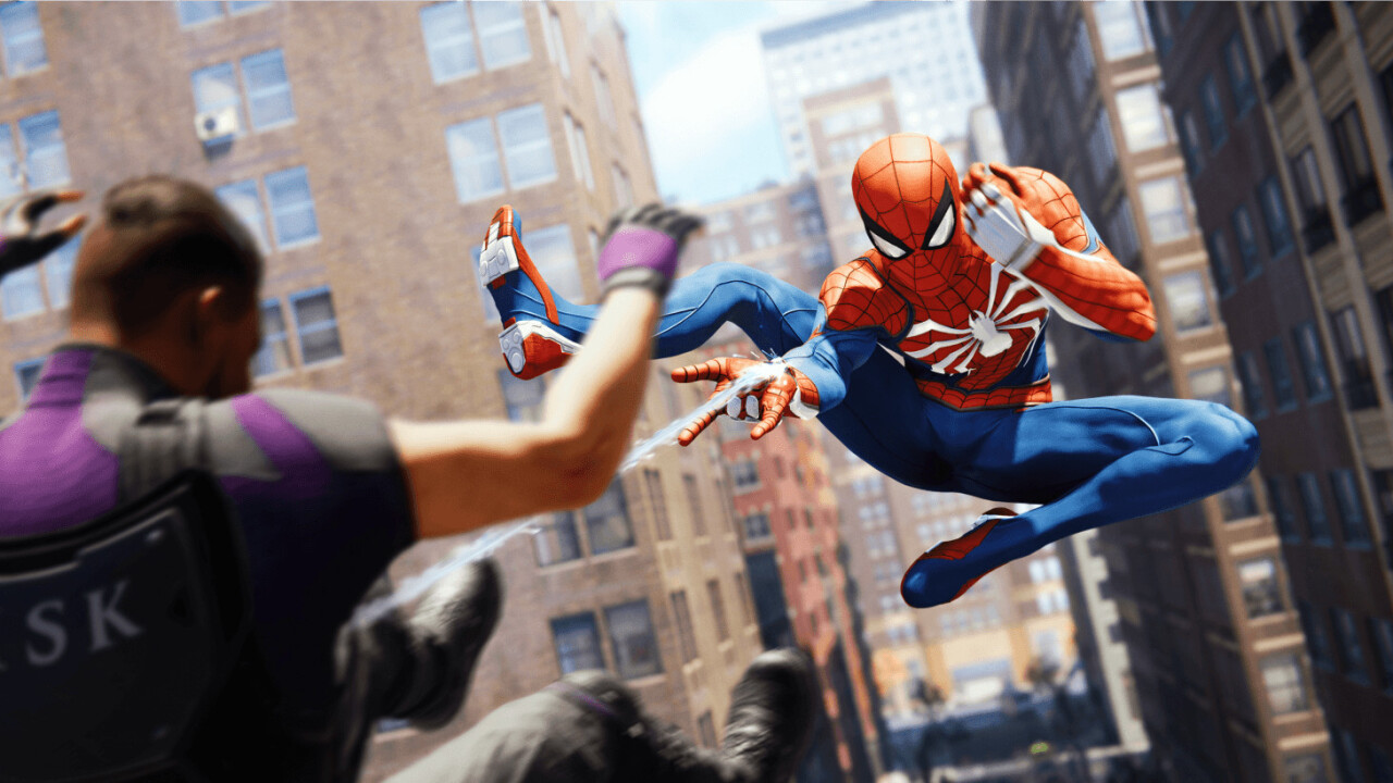 Sony shows off PS4 Spider-Man game on PS5