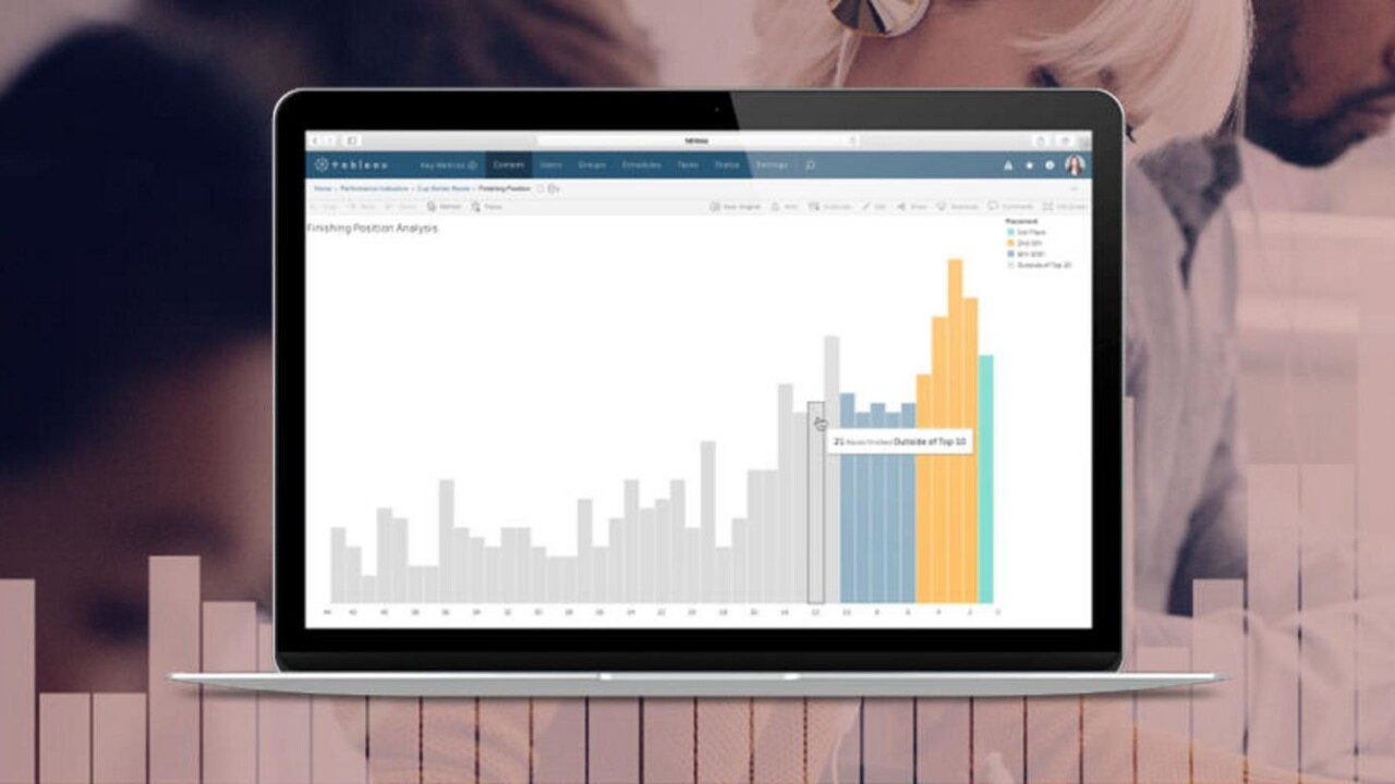 Make data driven decisions by mastering Tableau with this $19 course bundle
