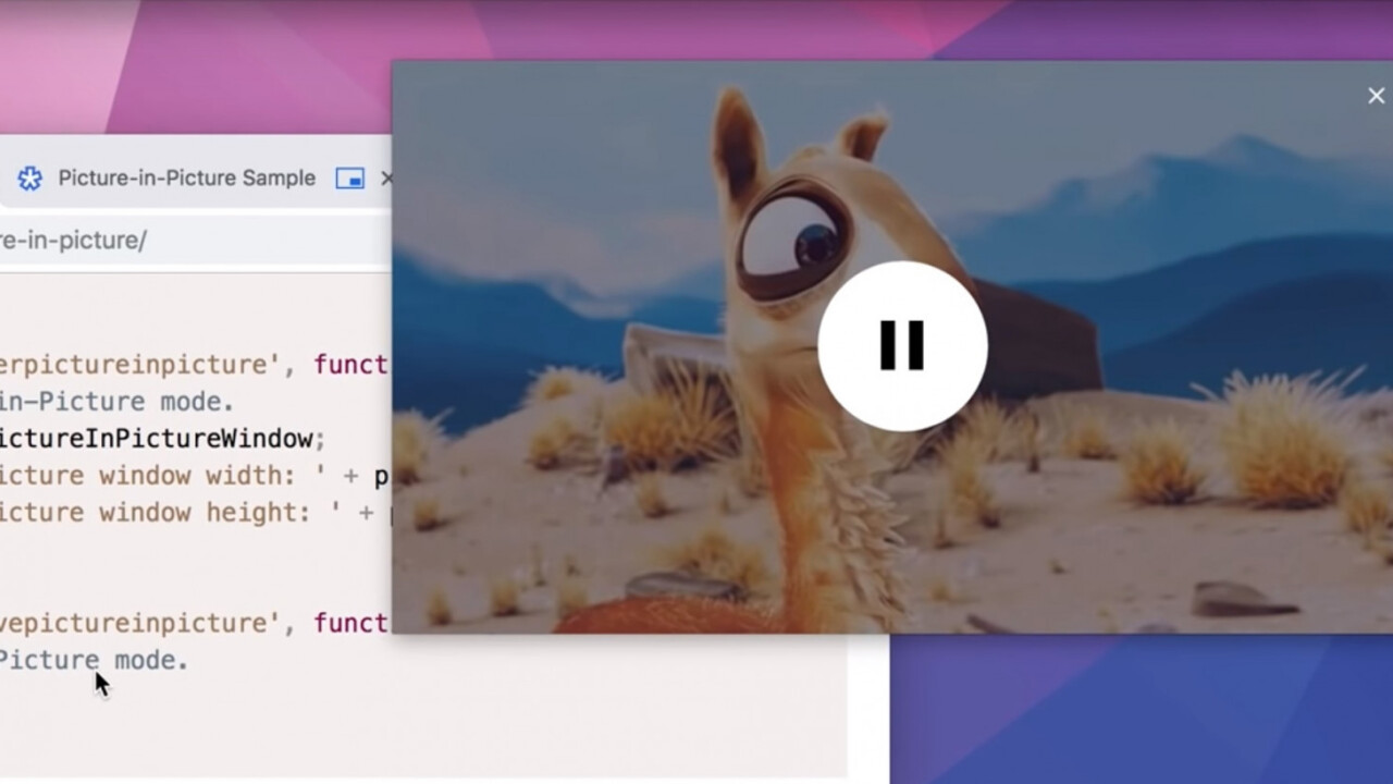 Use Chrome’s picture-in-picture mode to watch videos while browsing other tabs