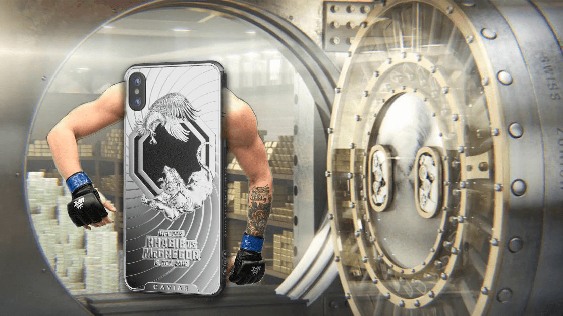 This $4.5k MMA-themed titanium phone should be even more expensive