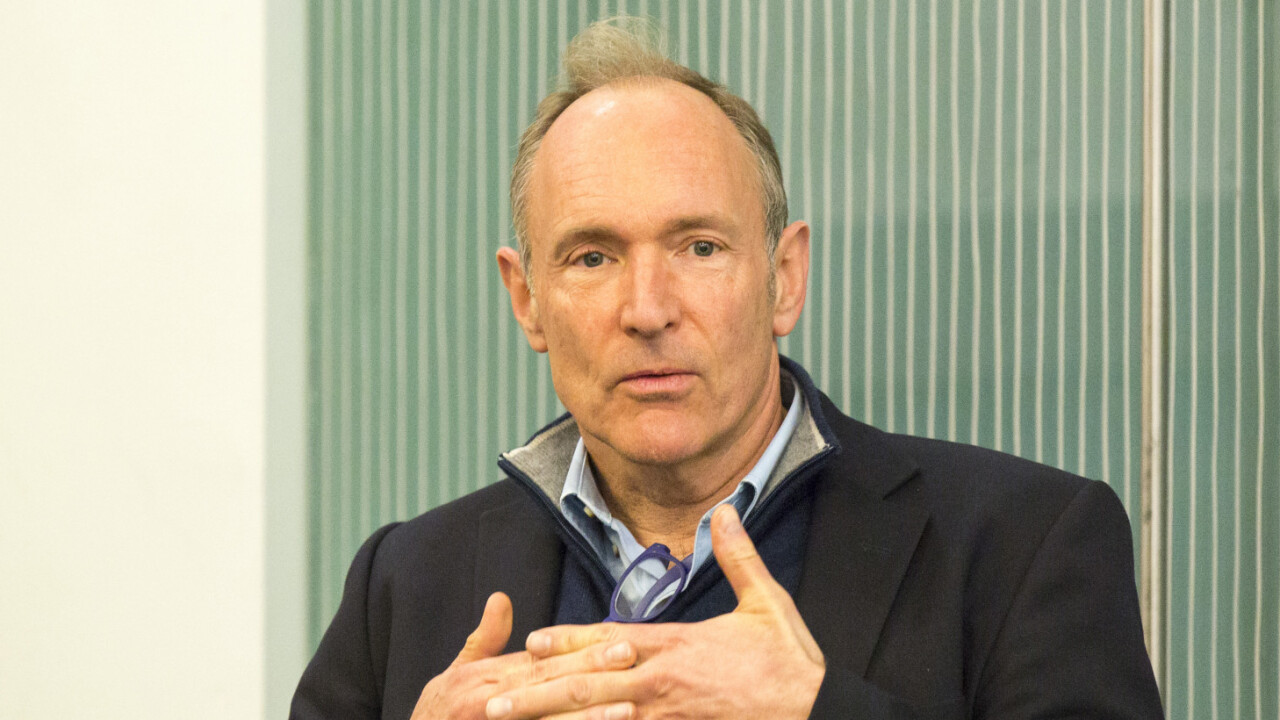 Sir Tim Berners-Lee’s new startup wants to give people control over their data again