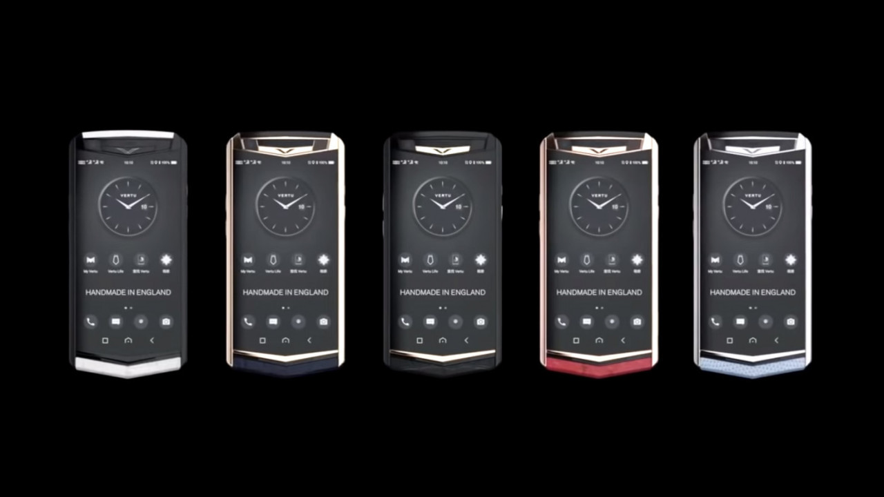 Even bankruptcy can’t keep Vertu from selling $4,000 phones
