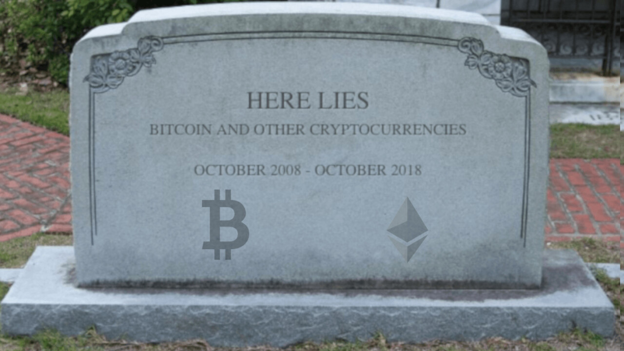 Research: Cryptocurrency is dying