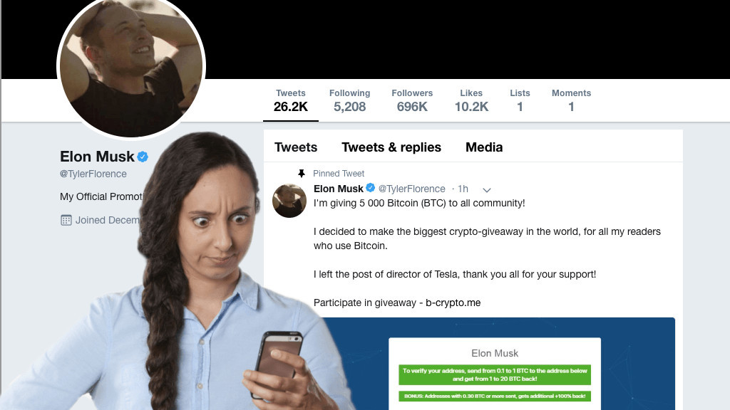 Twitter caught promoting bogus Elon Musk cryptocurrency scam
