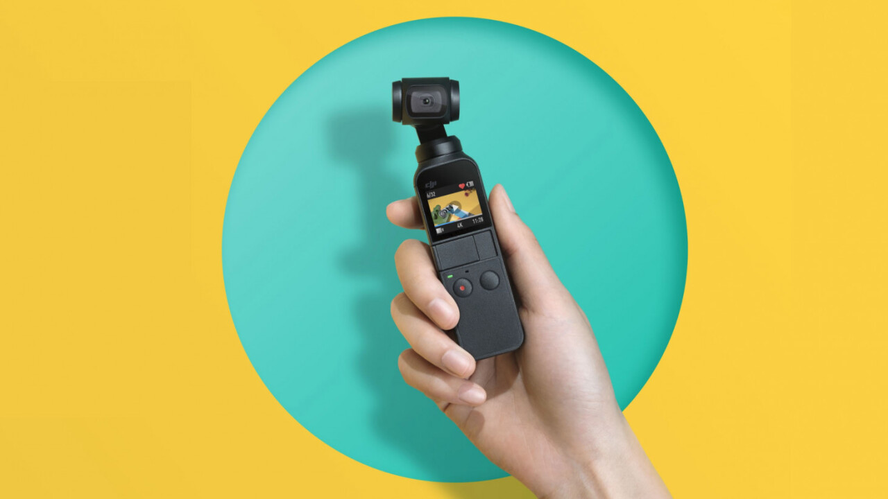 DJI’s Osmo Pocket is a tiny gimbal camera you can take anywhere