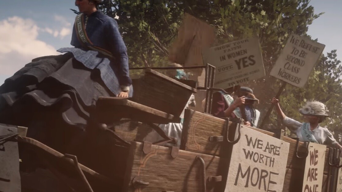 Killing a suffragette in Red Dead Redemption 2 says more about you than Rockstar