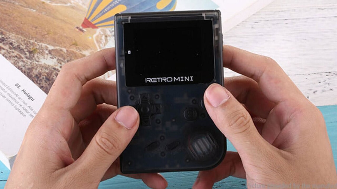 Put the 90s (and 900 games!) in your hands with the throwback glee of the RetroMini