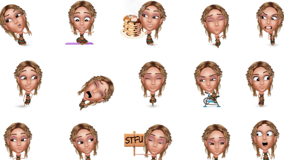 Genies makes realistic looking Bitmoji that can be used in other apps