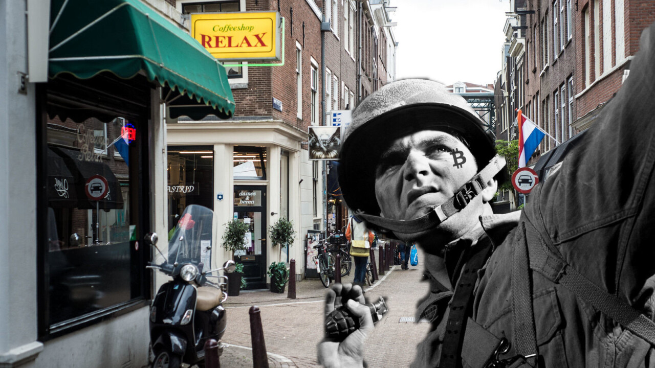 Bitcoin ‘terrorists’ threaten Amsterdam coffeeshops with bullets, grenades