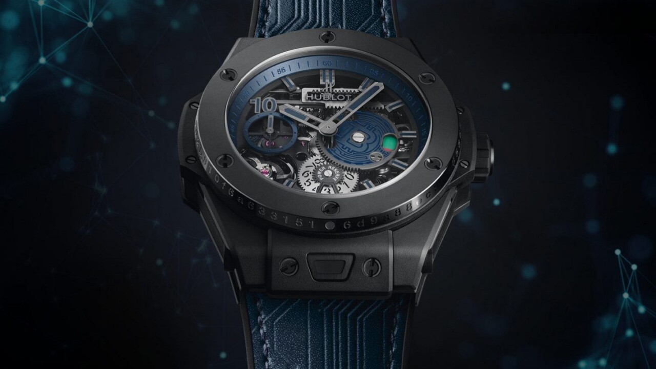 Hublot is making a luxury Bitcoin watch you can only buy with Bitcoin