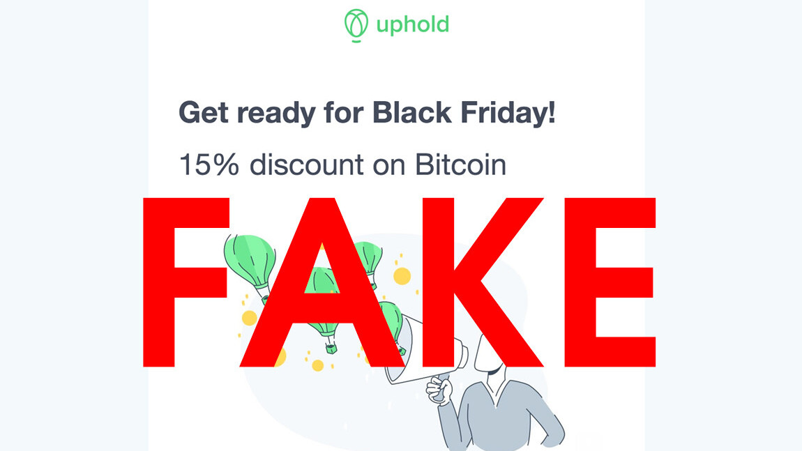 Don’t fall for the Black Friday-themed Bitcoin giveaway scams