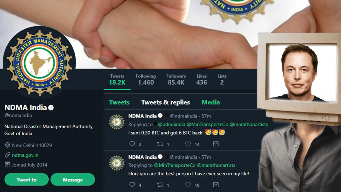 India’s national disaster authority hacked to promote Bitcoin scams on Twitter