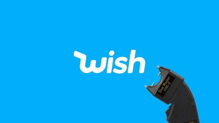 Why did Wish send me a push notification promoting an illegal weapon?