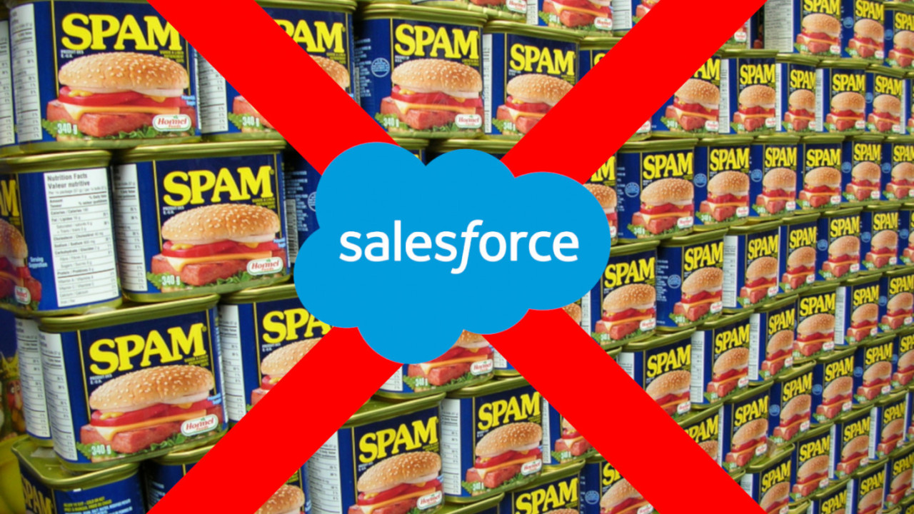 Salesforce thinks it can fight spam with blockchain