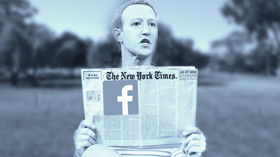 Mark Zuckerberg really wants you to know he reads the New York Times