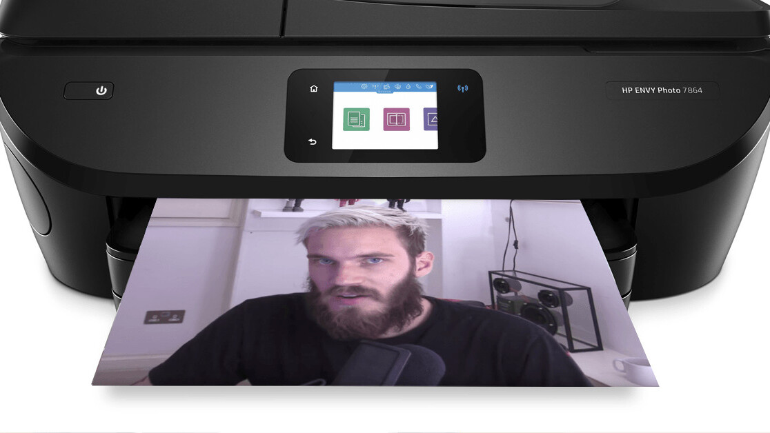 50,000 printers hacked to help PewDiePie keep his YouTube crown