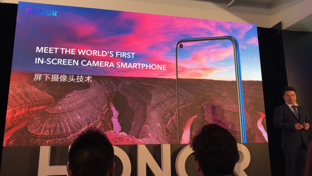 Honor’s new View20 gets a 48MP rear camera and an under-screen selfie camera