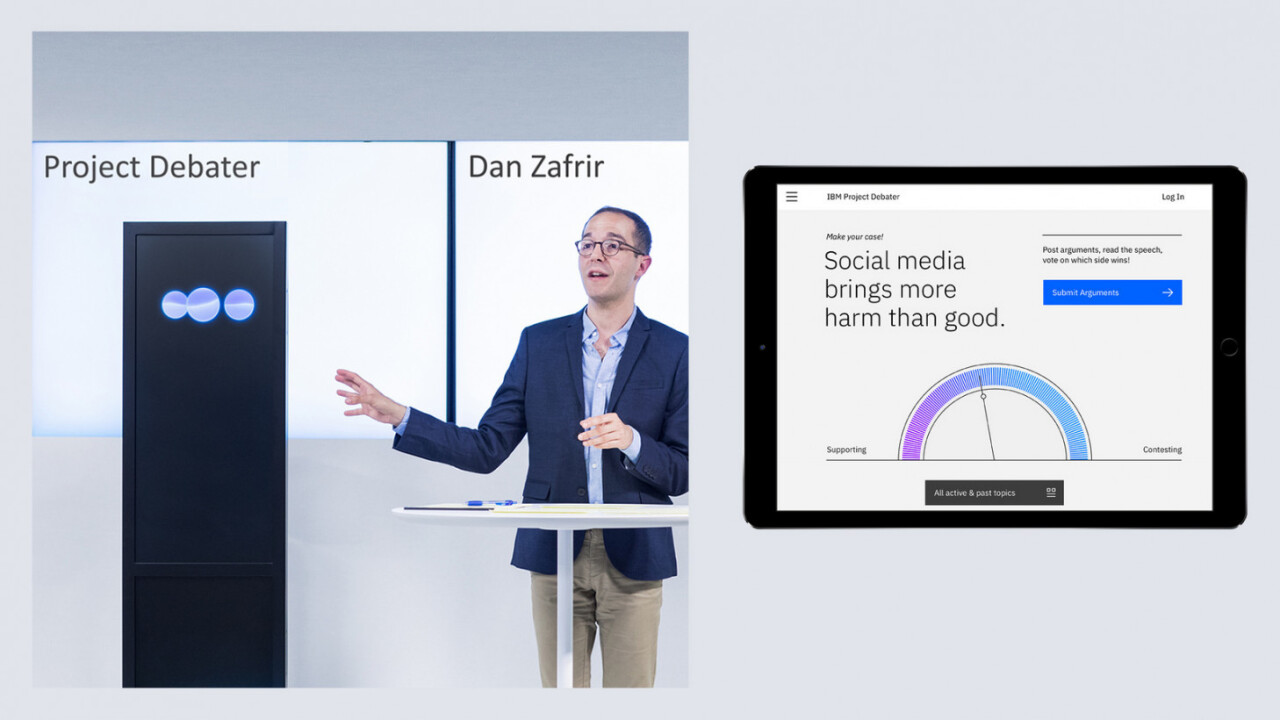 IBM teaches AI to debate humans by crowdsourcing arguments