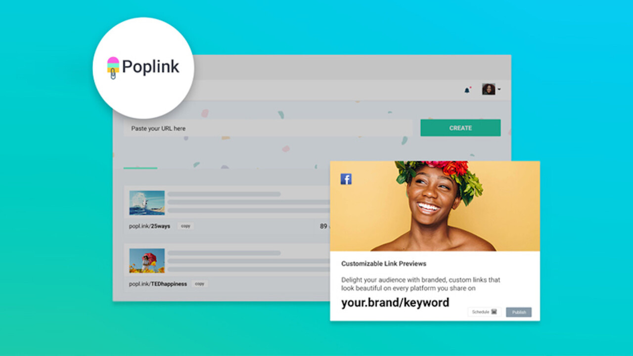 Become a smarter marketer. Shorten and track links for $39 with Poplink