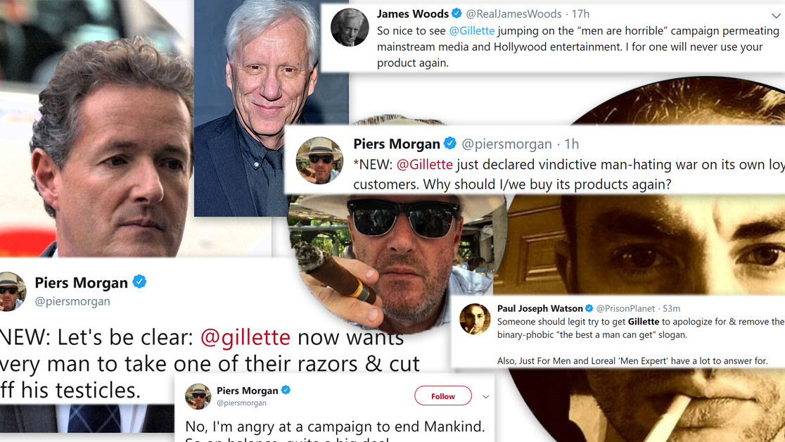 Gillette triggers Twitter’s right-wing elite with ‘toxic masculinity’ ad