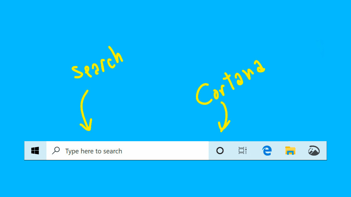 Windows 10’s search bar and Cortana split up on good terms