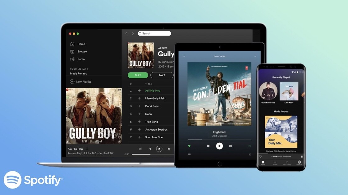 Spotify officially launches in India, with free music on-demand