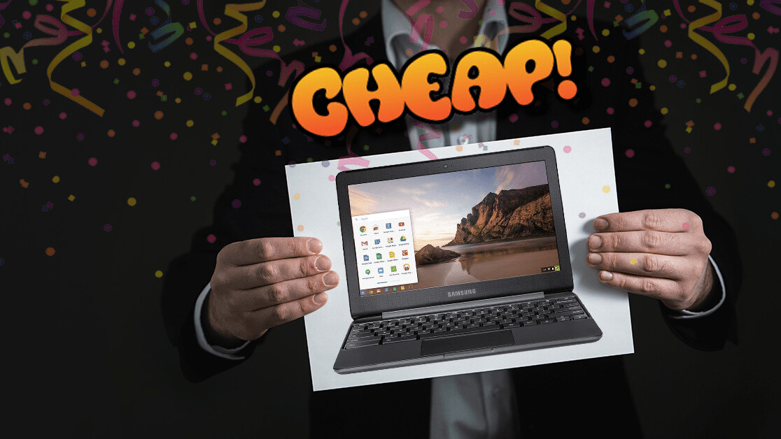 CHEAP: At $185, this Samsung Chromebook 3 is more than half off