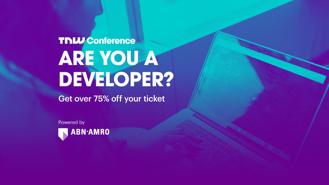 Developers can attend TNW2019 for just €149