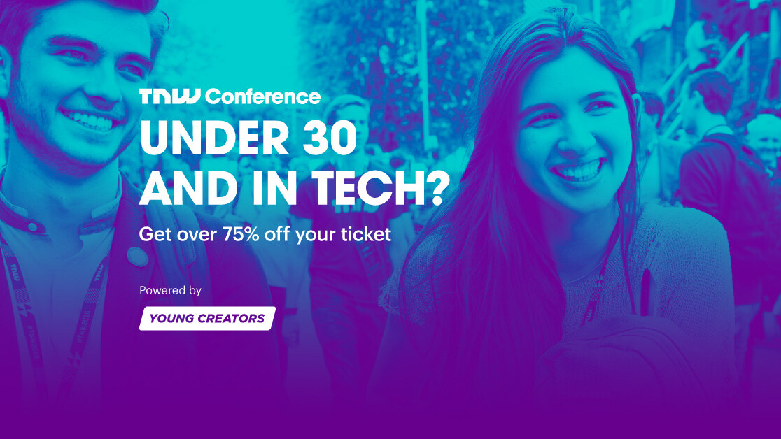 Under 30? Attend TNW2019 for just €149