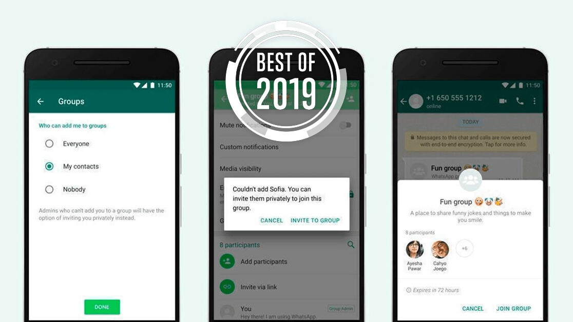 Best Of 2019 Whatsapp Finally Lets You Prevent People From Adding You To Their Shitty Groups Best Of 2019 Whatsapp Finally Lets You Prevent People From Adding You To Their Shitty Groups